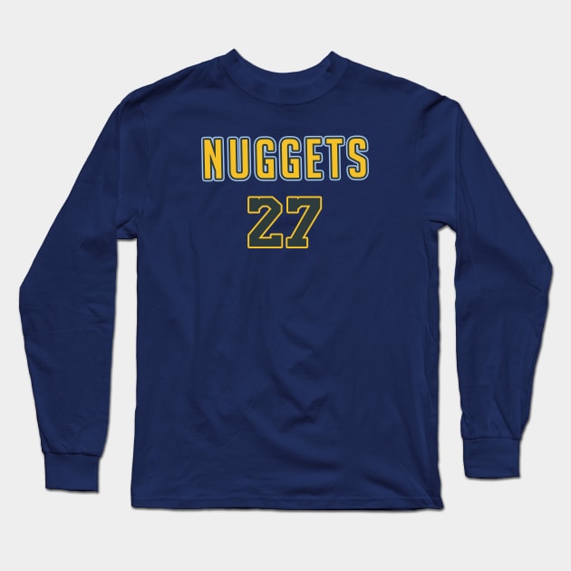 Nuggets Long Sleeve T-Shirt by BossGriffin